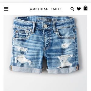 Ae midi shorts size 18